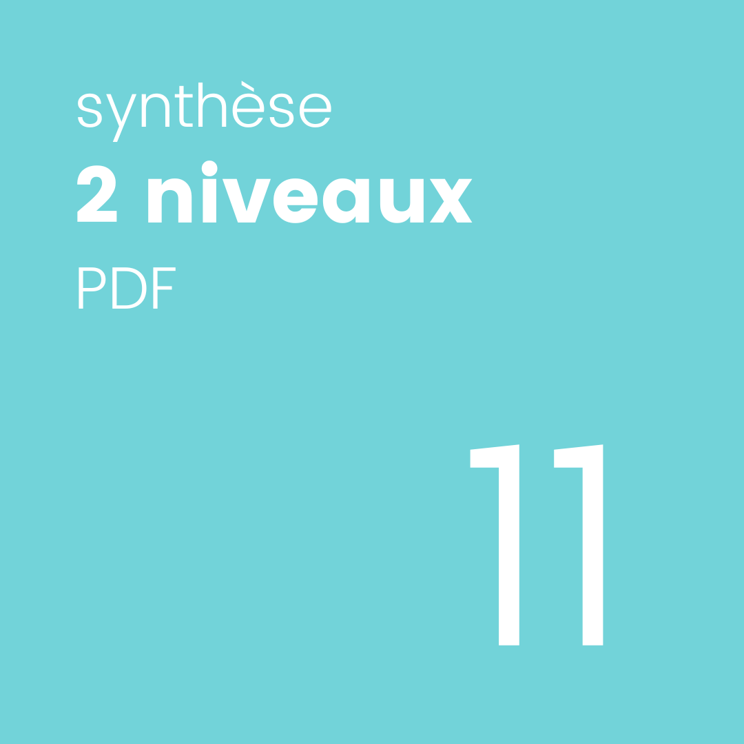 Synthèse PDA double pdf