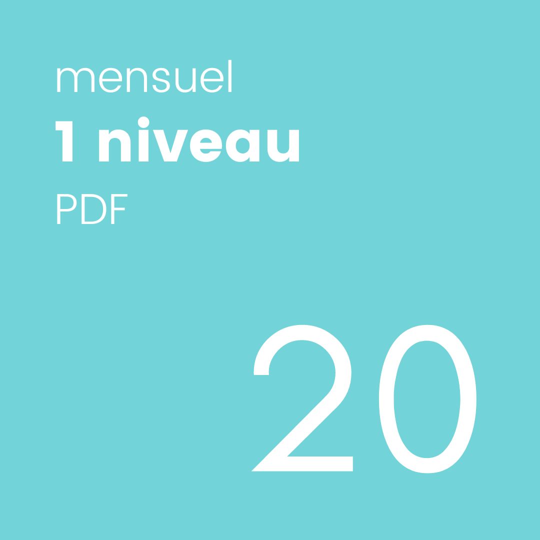 Mensuel simple pdf